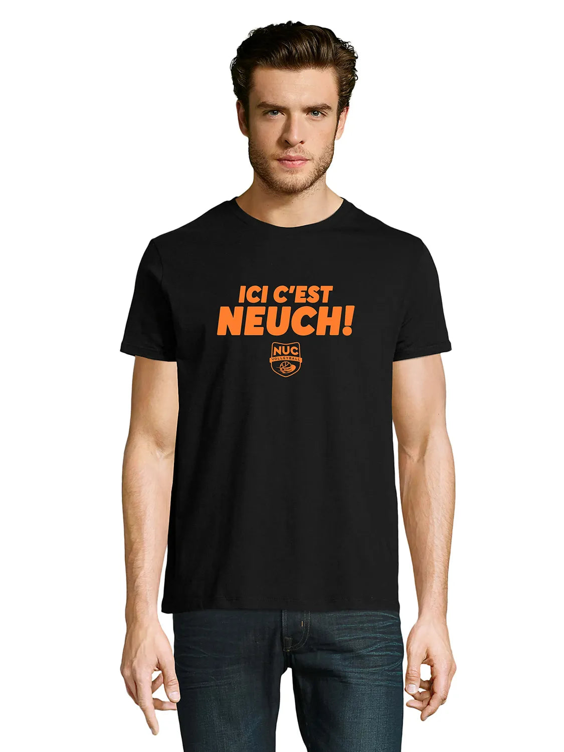 T-shirt homme "ICI C'EST NEUCH!" - Bamgoodies